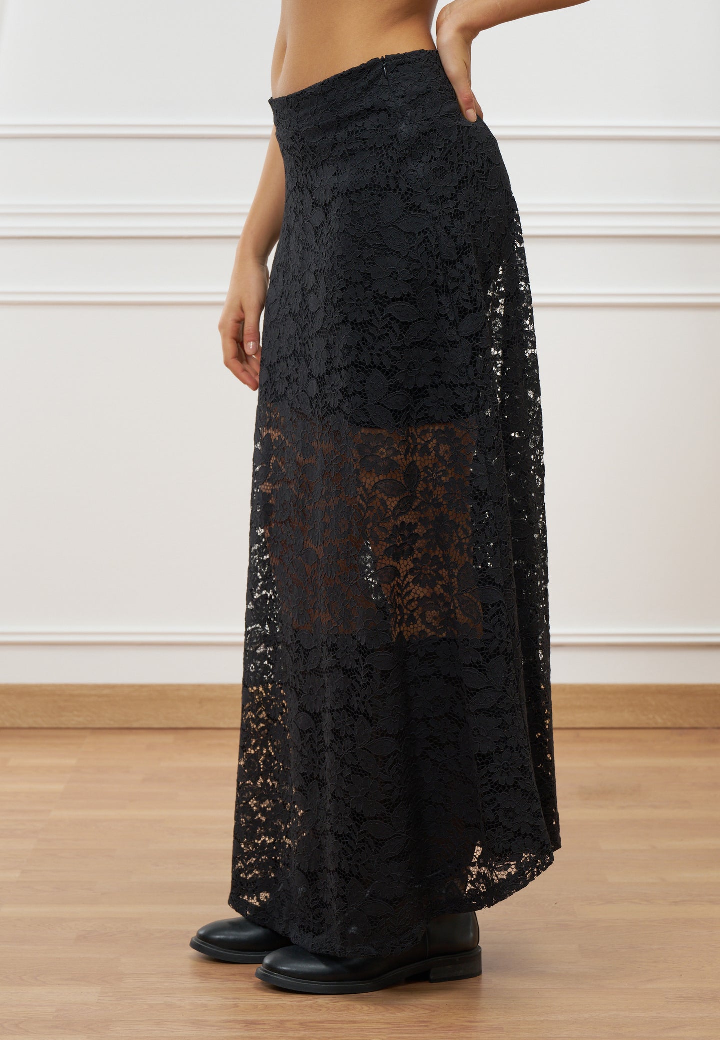 Gonna lunga in pizzo