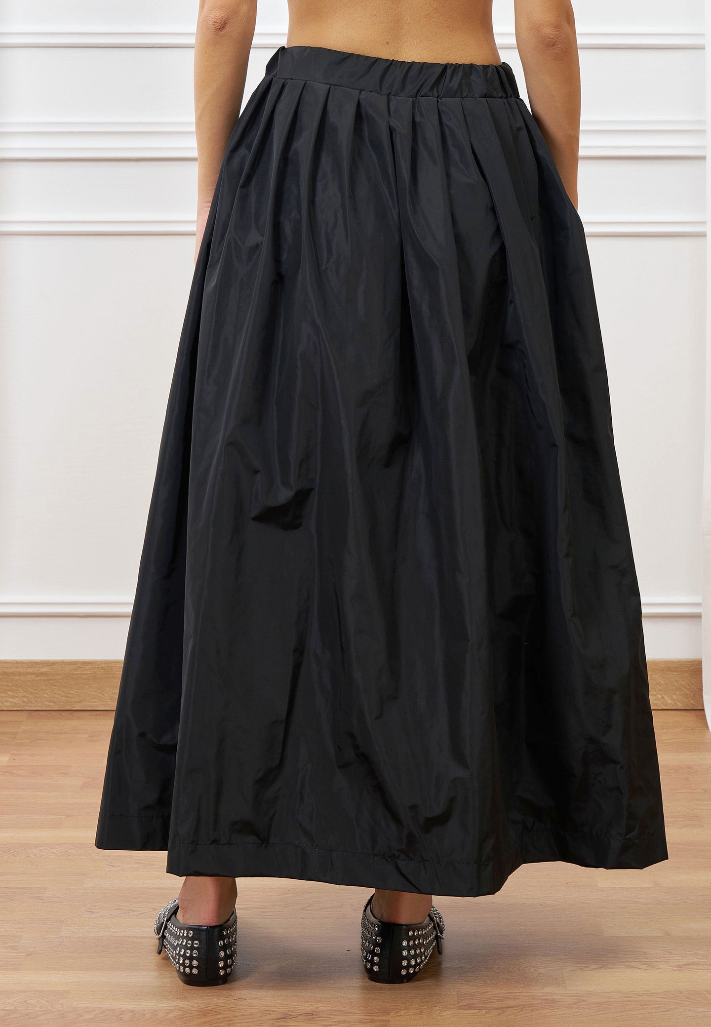 Gonna lunga taffetà