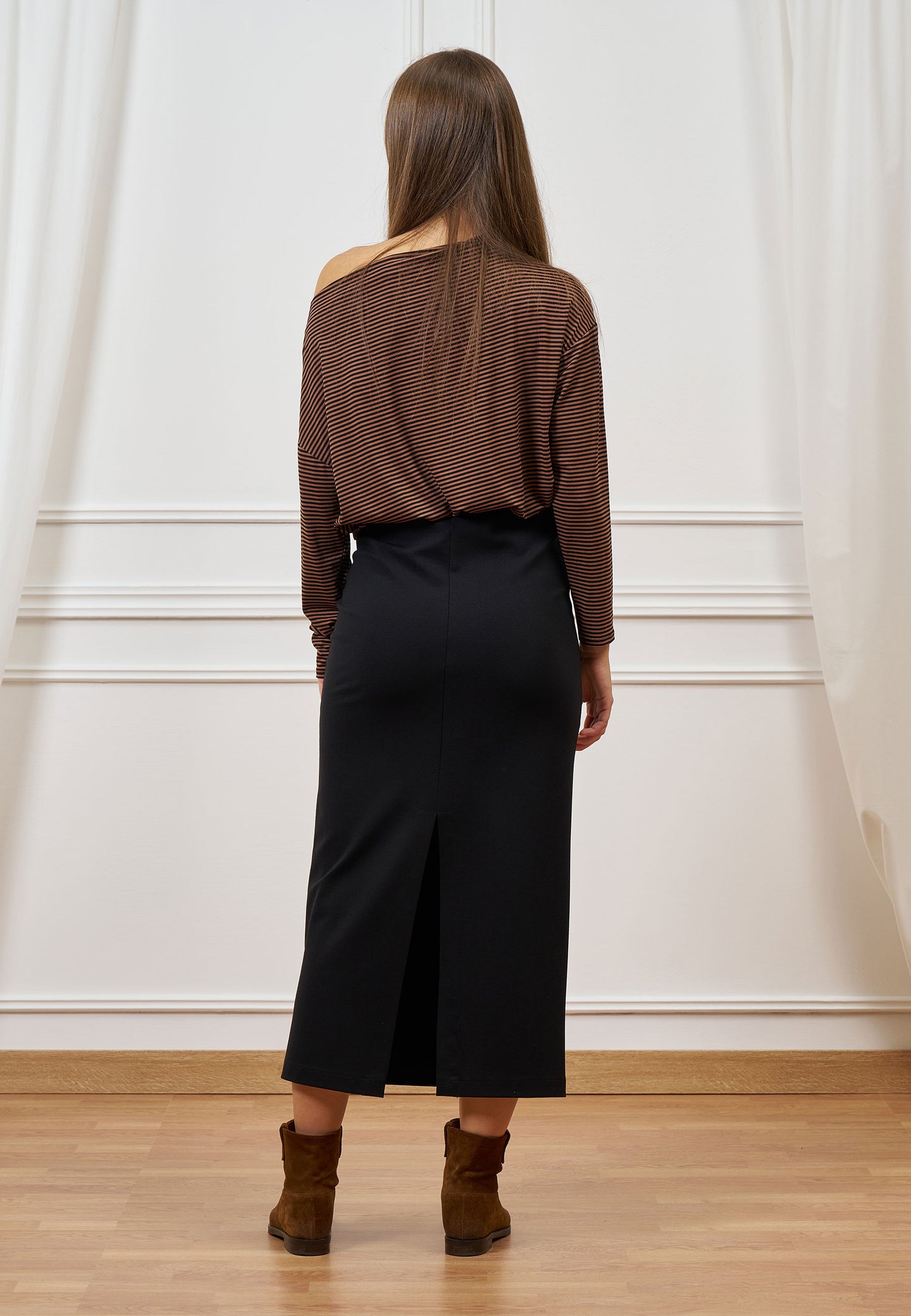 Gonna midi longuette