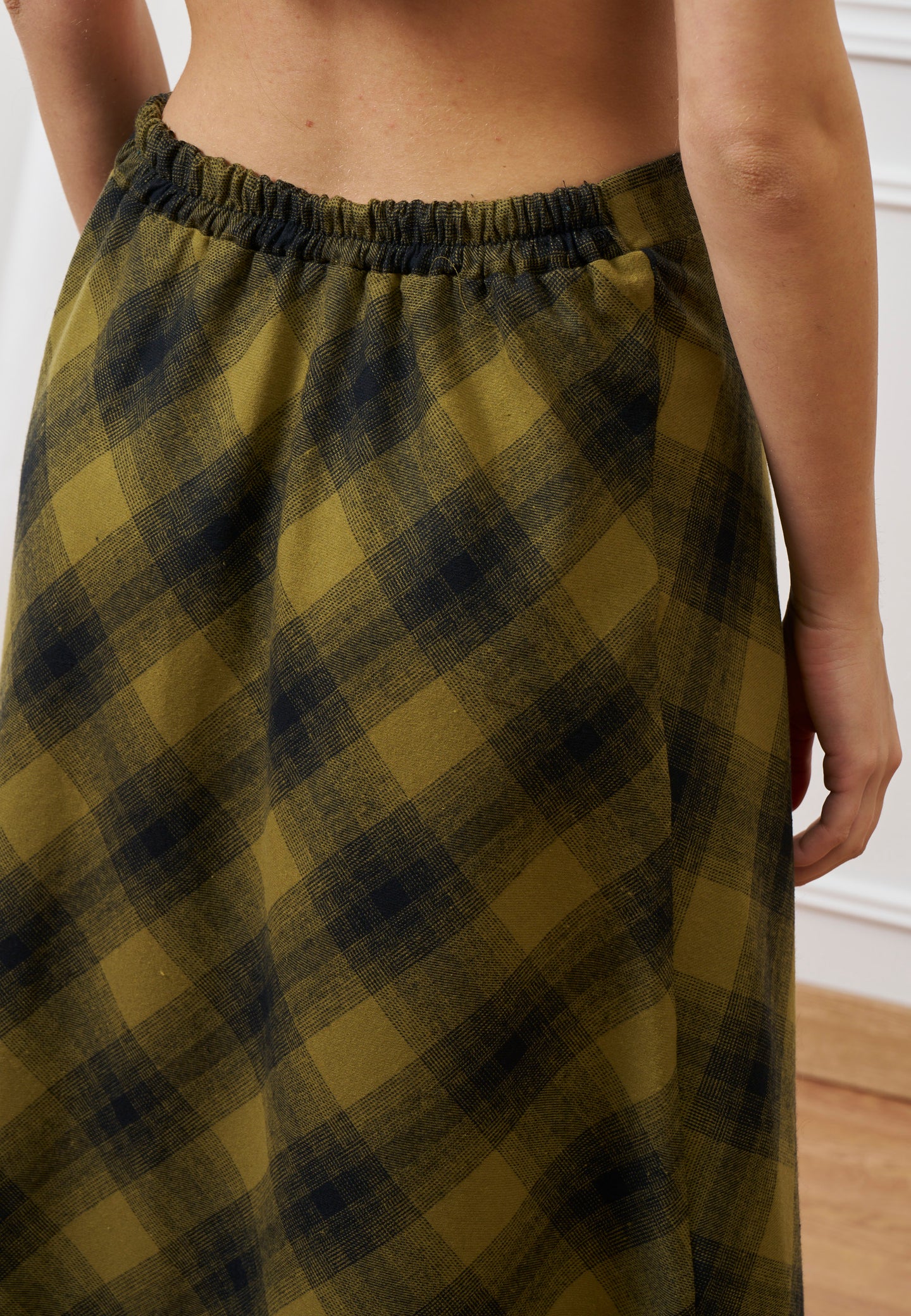 Gonna midi sbieca quadri