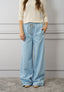 Jeans ampio con coulisse
