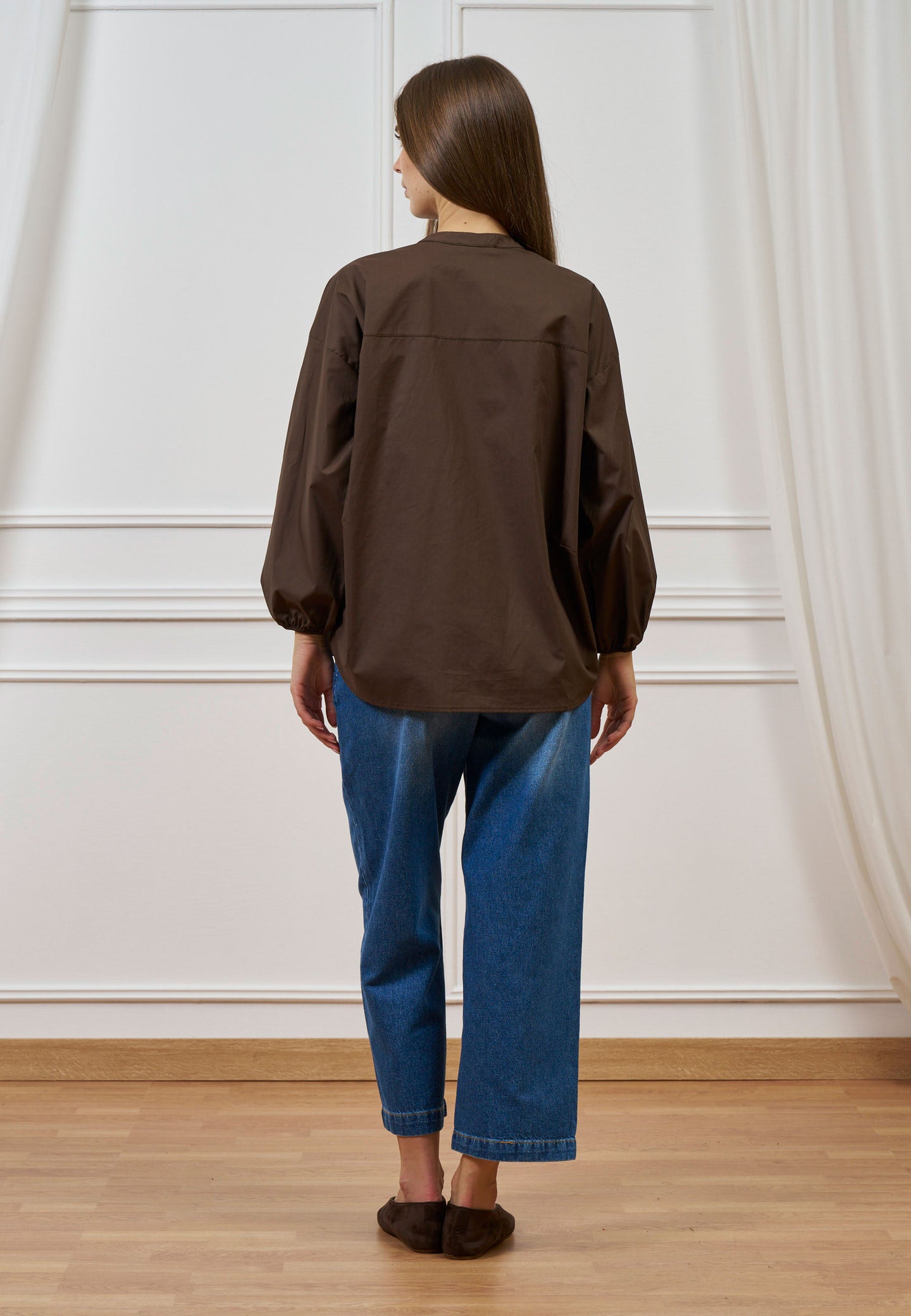 Jeans dritti alla caviglia