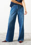 Jeans gamba ampia a palazzo