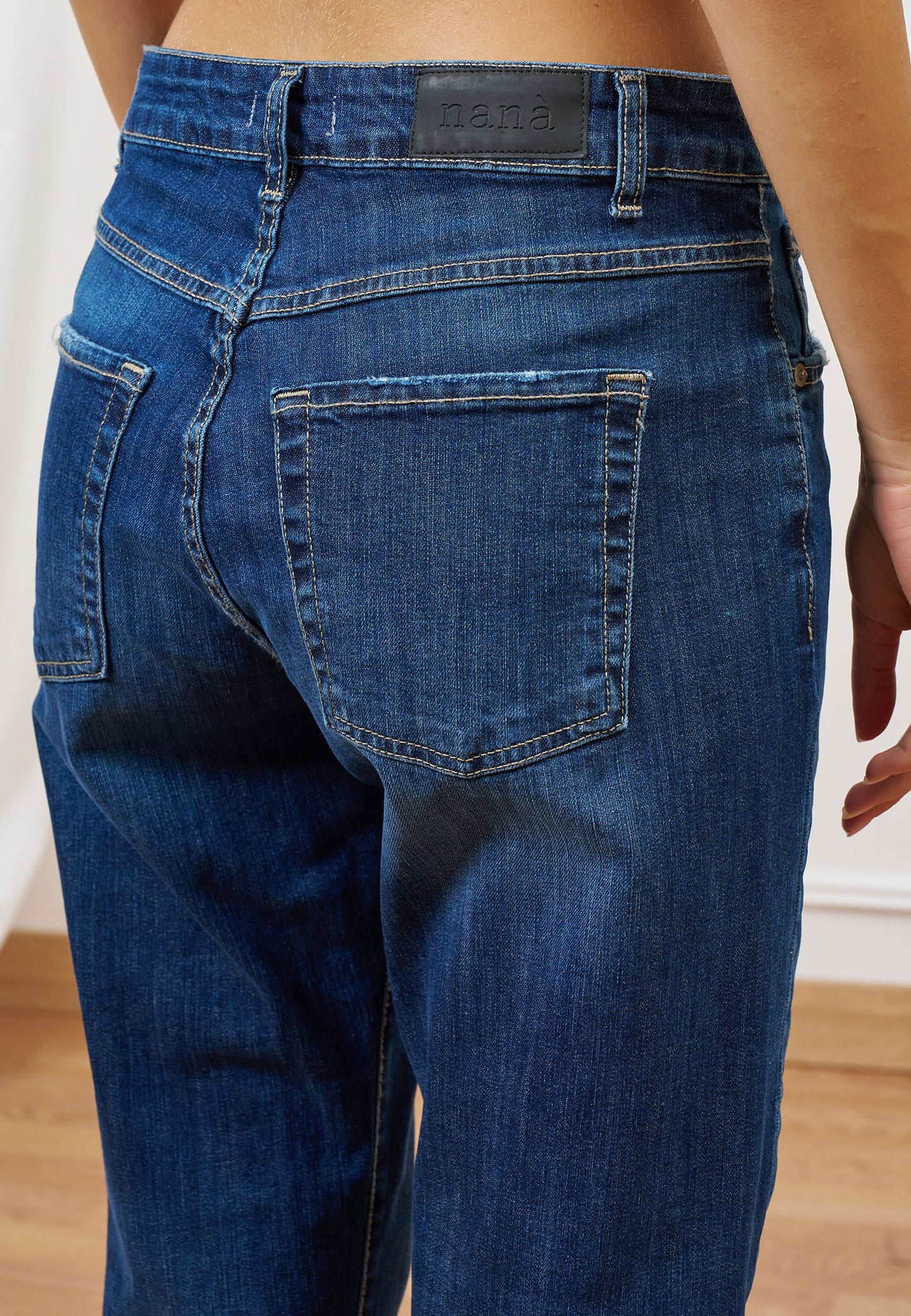 Jeans relaxed a vita alta