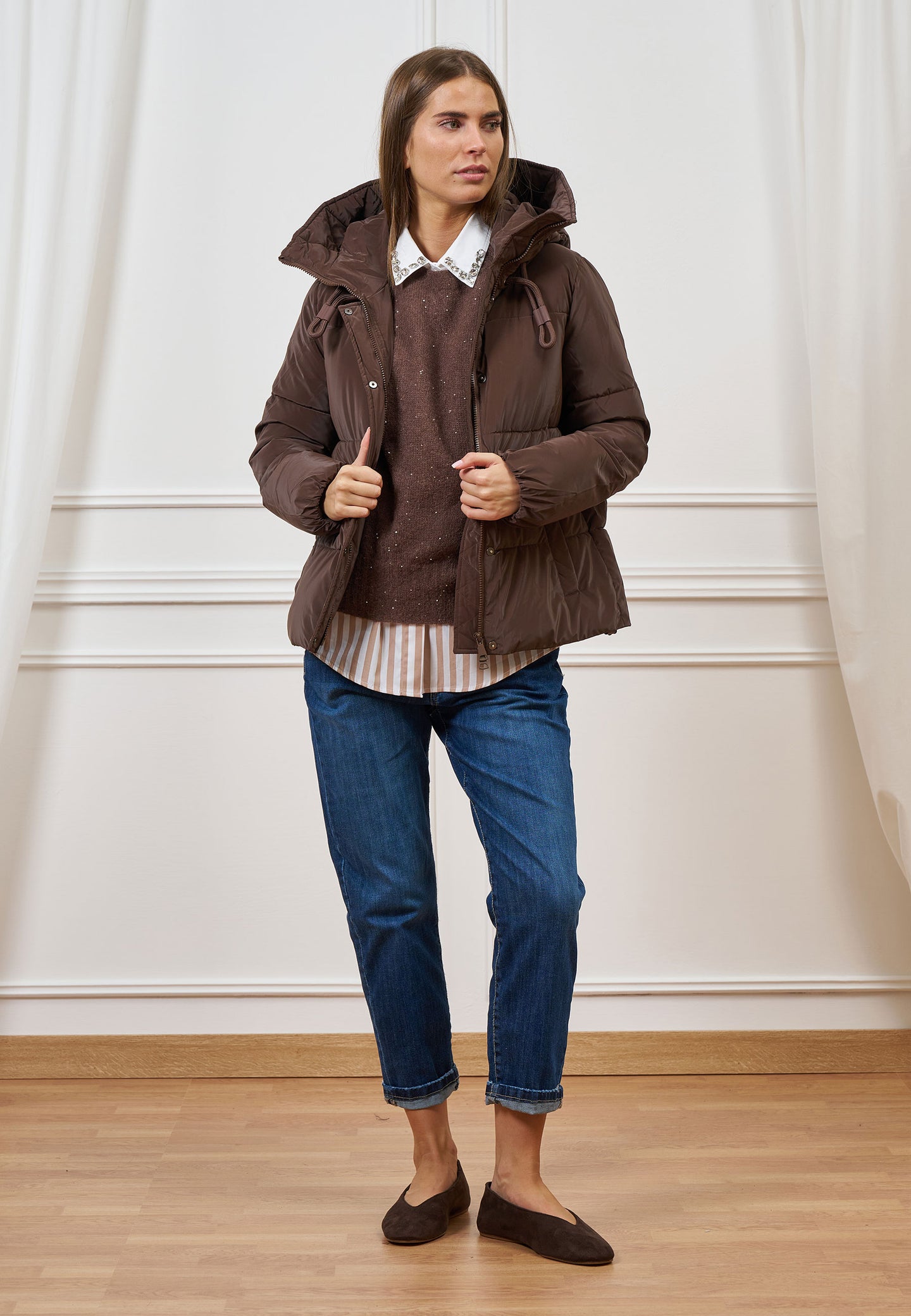 Jeans relaxed a vita alta