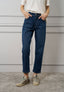 Jeans relaxed vita alta