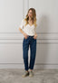 Jeans relaxed vita alta