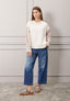 Jeans vita alta gamba dritta