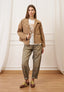 Giubbino con tasche frontali - BEIGE