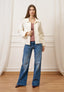 Cappotto accoppiato con tasche - AVORIO