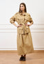 Giacca sahariana con cintura - BEIGE