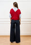 Cardigan over smanicato - BORDEAUX