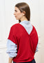 Cardigan over smanicato - BORDEAUX