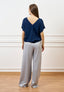 Cardigan over smanicato - BLU