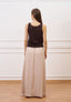 Top in maglia lavorata - MARRONE