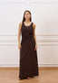 Top in maglia lavorata - MARRONE