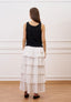 Top in maglia lavorata - NERO
