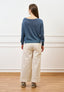 Maglia lurex con spacchi - C.ZUCCHERO