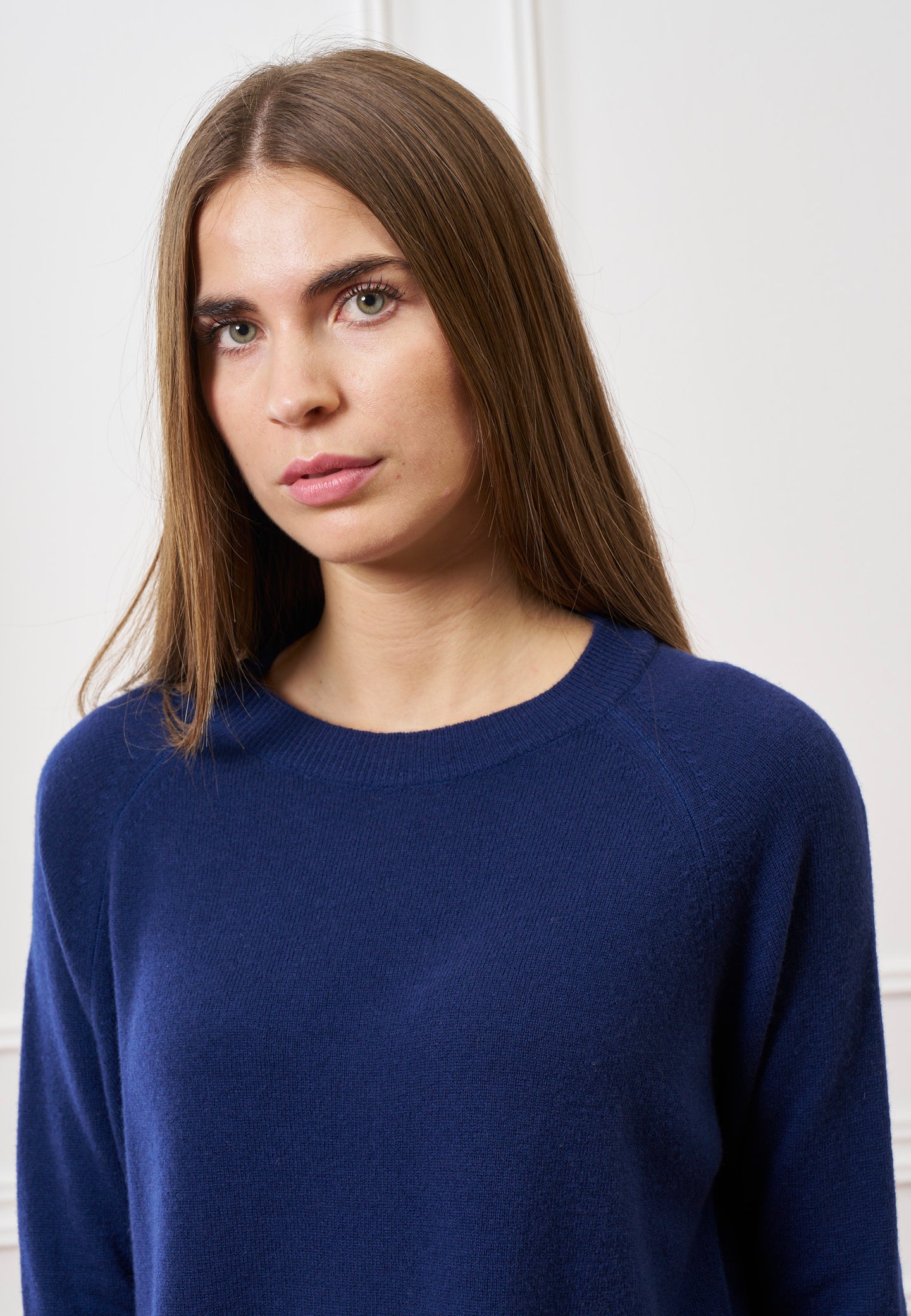 Maglia con maniche raglan in lana