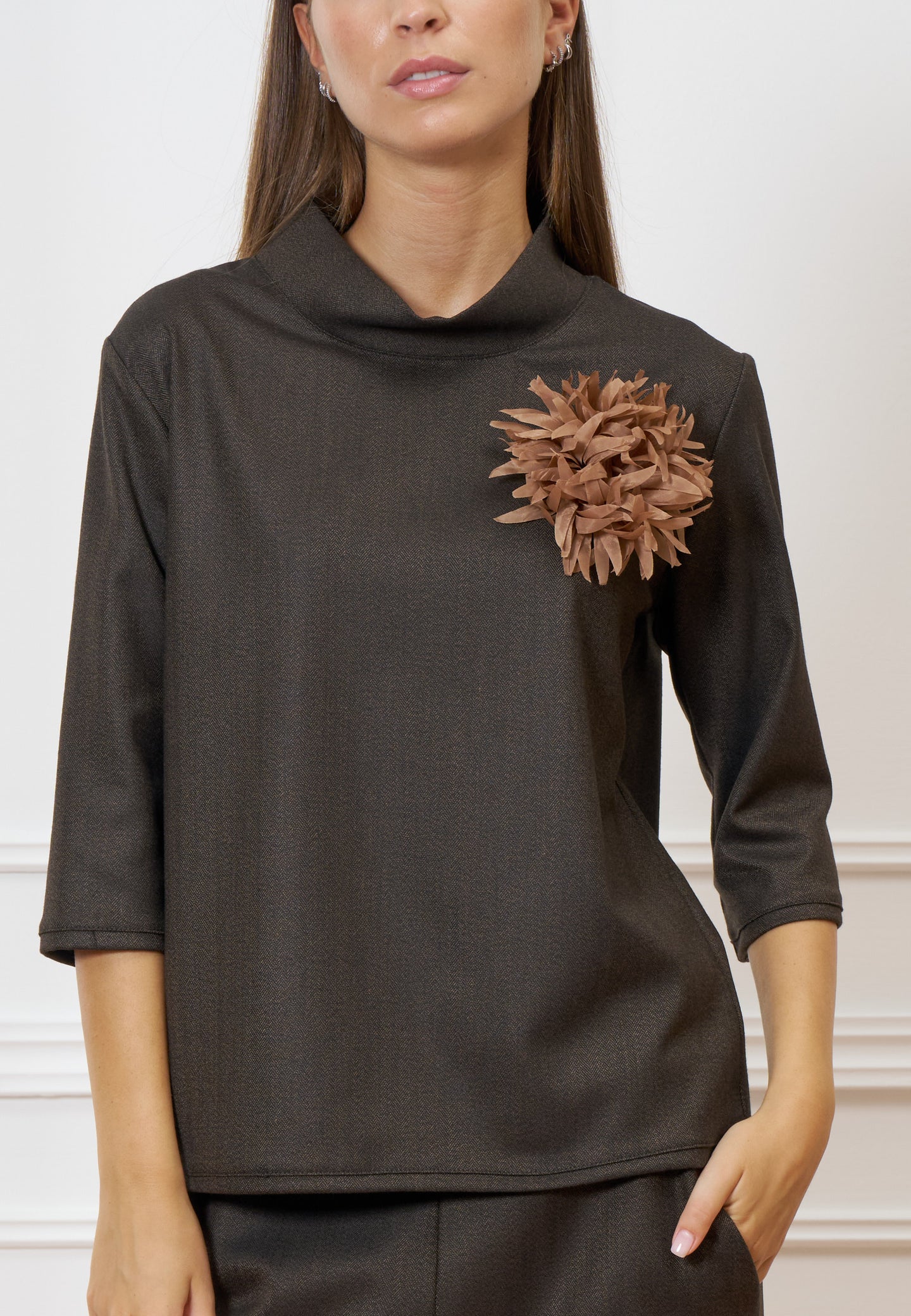 Maglia con maniche tre quarti