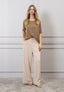 Maglia over lurex manica corta