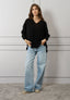 Maglia over scollo a v