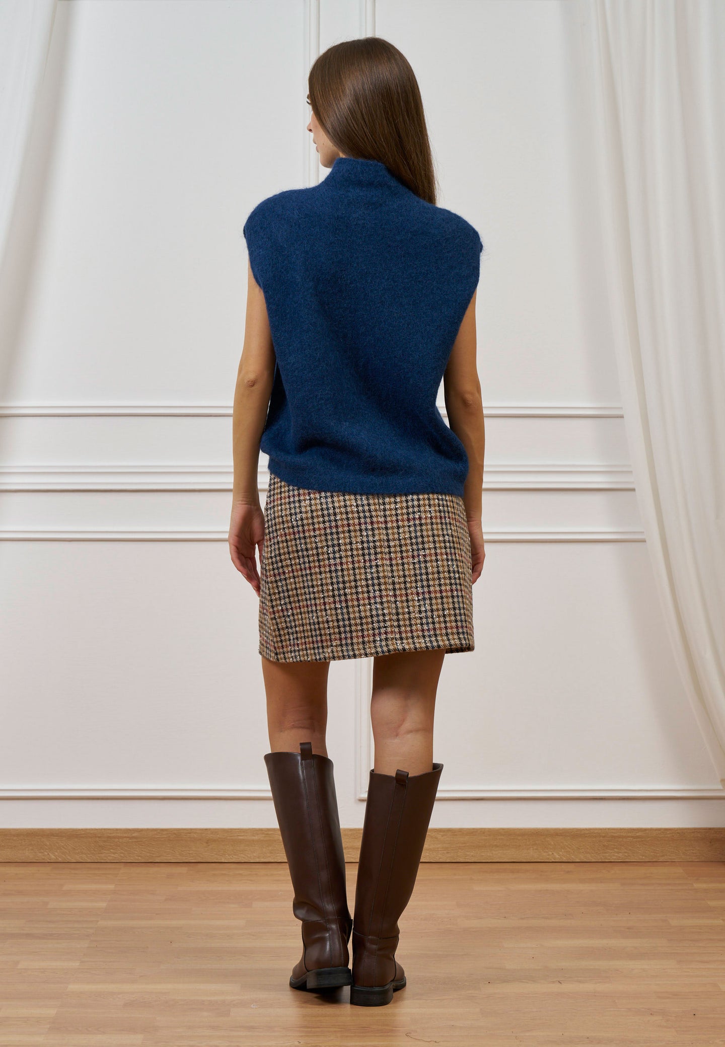 Maglia over smanicata