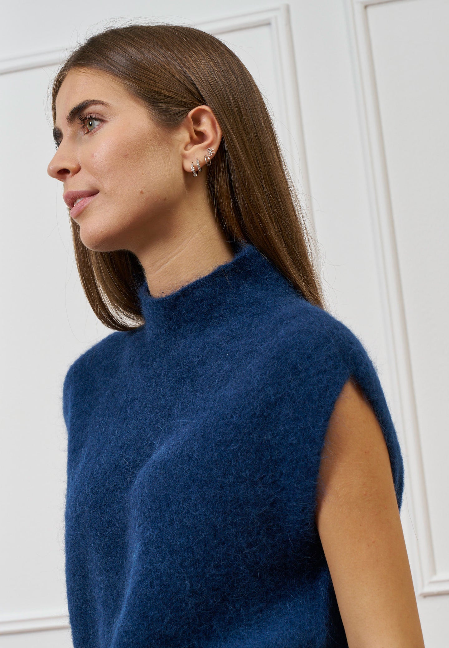 Maglia over smanicata