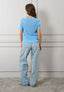 Maglia polo traforata
