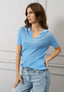 Maglia polo traforata