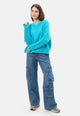 Maglione-over-a-coste-turchese