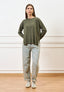 Jeans slavato balloon a vita alta - JEANS