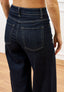 Jeans a vita alta con gamba ampia - JEANS