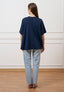 Jeans dritti a vita alta - JEANS CHIARO