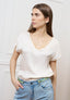 Jeans palazzo a vita alta - JEANS CHIARO