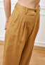Pantalone palazzo con gamba ampia - CAMMELLO