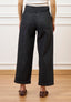 Jeans dritti alla caviglia - NERO