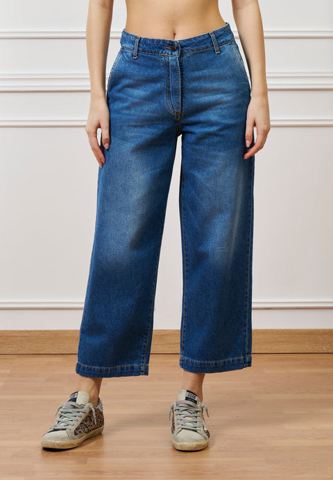 Jeans dritti alla caviglia - JEANS