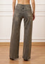Jeans svasato a vita alta - GRIGIO MEDIO