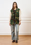 Jeans cropped con cucitura alta fondo - JEANS