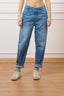 Jeans balloon con rotture sul fondo - JEANS