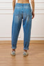 Jeans balloon con rotture sul fondo - JEANS