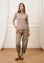 Jeans balloon a vita alta - GRIGIO MEDIO