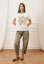 Jeans balloon a vita alta - GRIGIO MEDIO