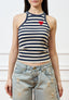 Jeans corto sfrangiato con rotture - JEANS
