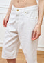 Bermuda cinque tasche - BIANCO