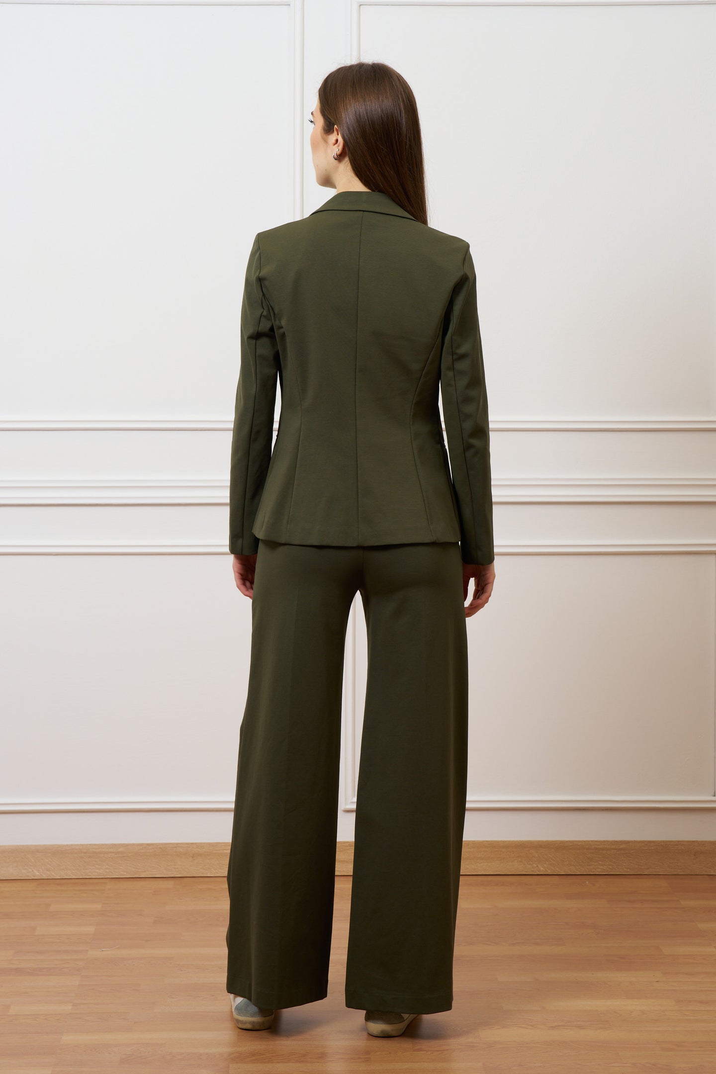 Pantalone a palazzo in punto milano - MILITARE