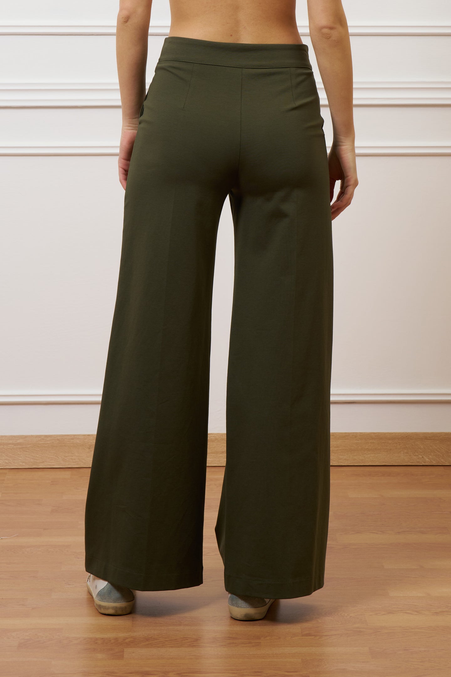 Pantalone a palazzo in punto milano - MILITARE