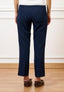 Pantalone slim alla caviglia - BLU