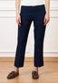 Pantalone slim alla caviglia - BLU